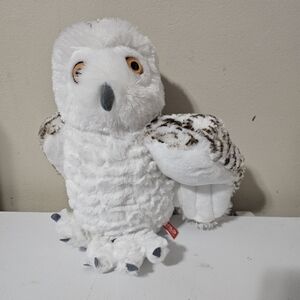 Wild Republic Snowy Owl Plush Toy 12in